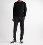 THE ROW - Florain Mélange Wool Sweater - Black