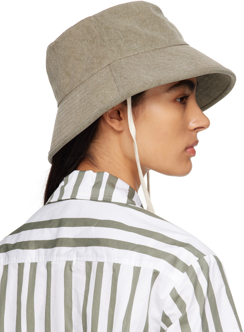 A.P.C. Beige Thais Bucket Hat