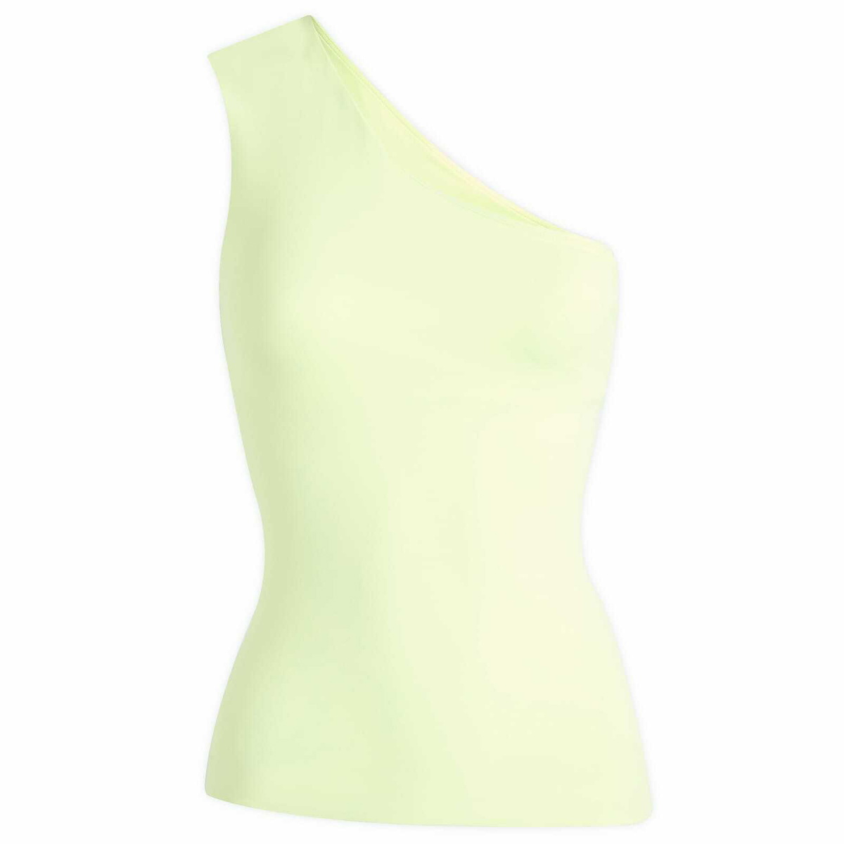 Nike Women's Zenvy Dri-Fit Tank Top in Barely Volt/White