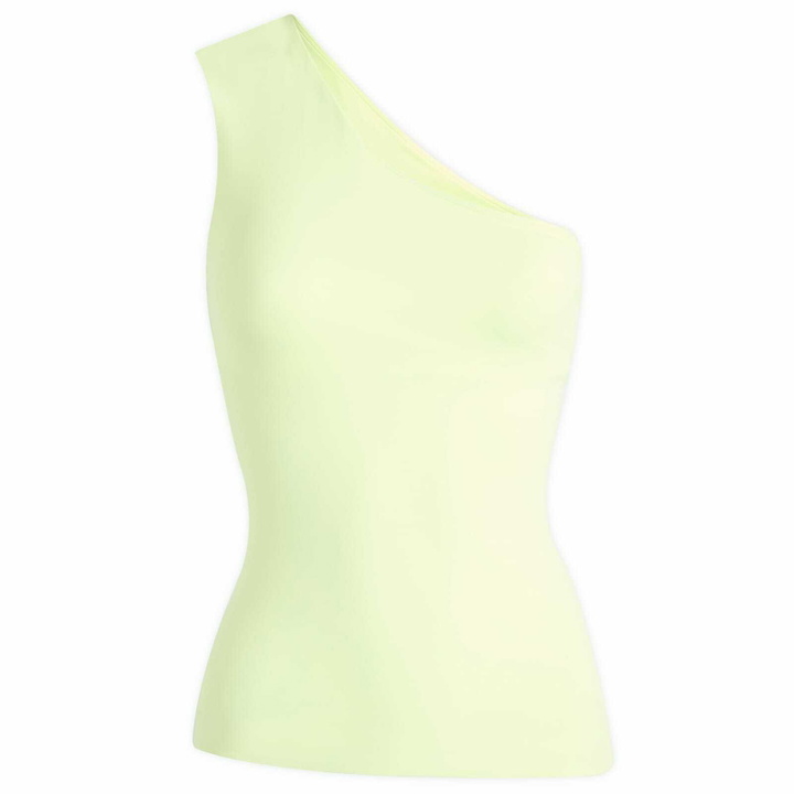 Photo: Nike Women's Zenvy Dri-Fit Tank Top in Barely Volt/White