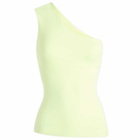 Nike Women's Zenvy Dri-Fit Tank Top in Barely Volt/White