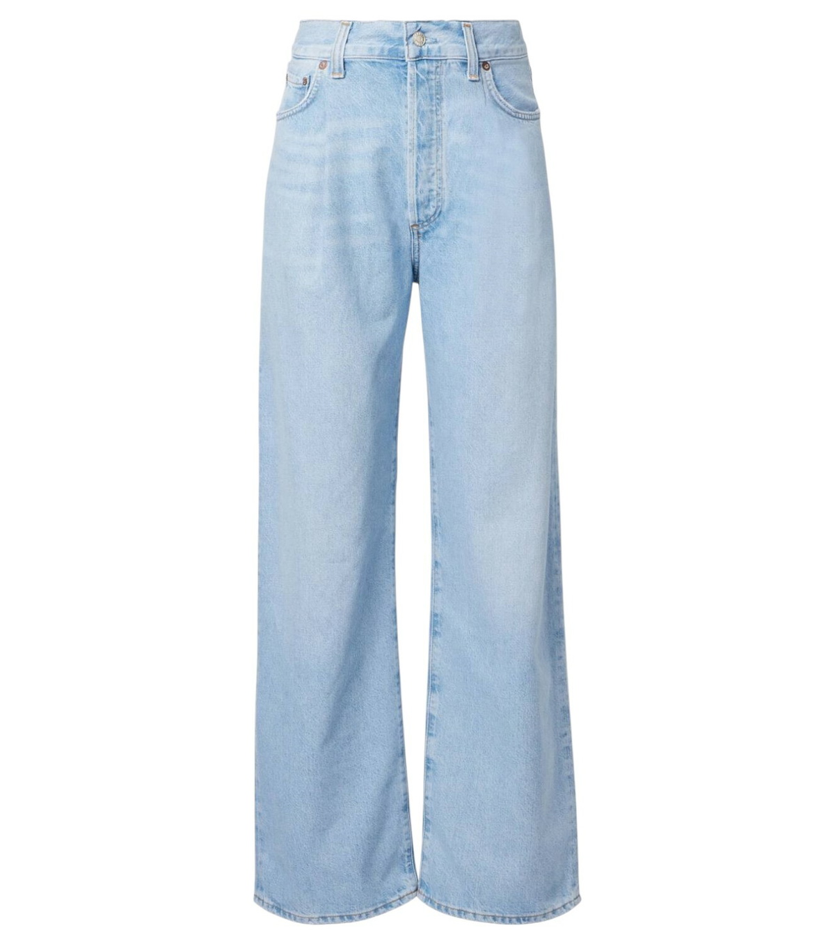 【関税込み】AGOLDE ブルー Ellis ジーンズ Ellis mid-rise wide-leg jeans in blue - Agolde | Mytheresa