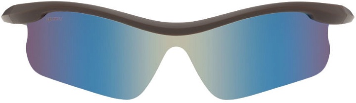Photo: Lexxola SSENSE Exclusive Brown Storm Sunglasses