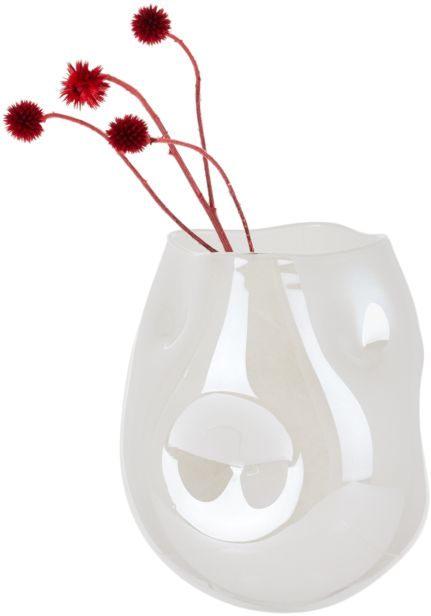POLSPOTTEN White Small Collison Vase