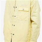 thisisneverthat Men's Quilted Shirt Jacket in Yellow
