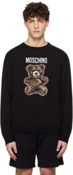 Moschino Black Teddy Bear Sweater