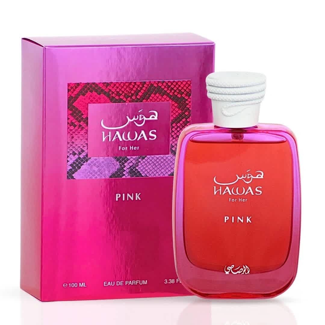 Rasasi Ladies Hawas Pink EDP Spray 3.38 oz (Tester) Fragrances 0614032985467