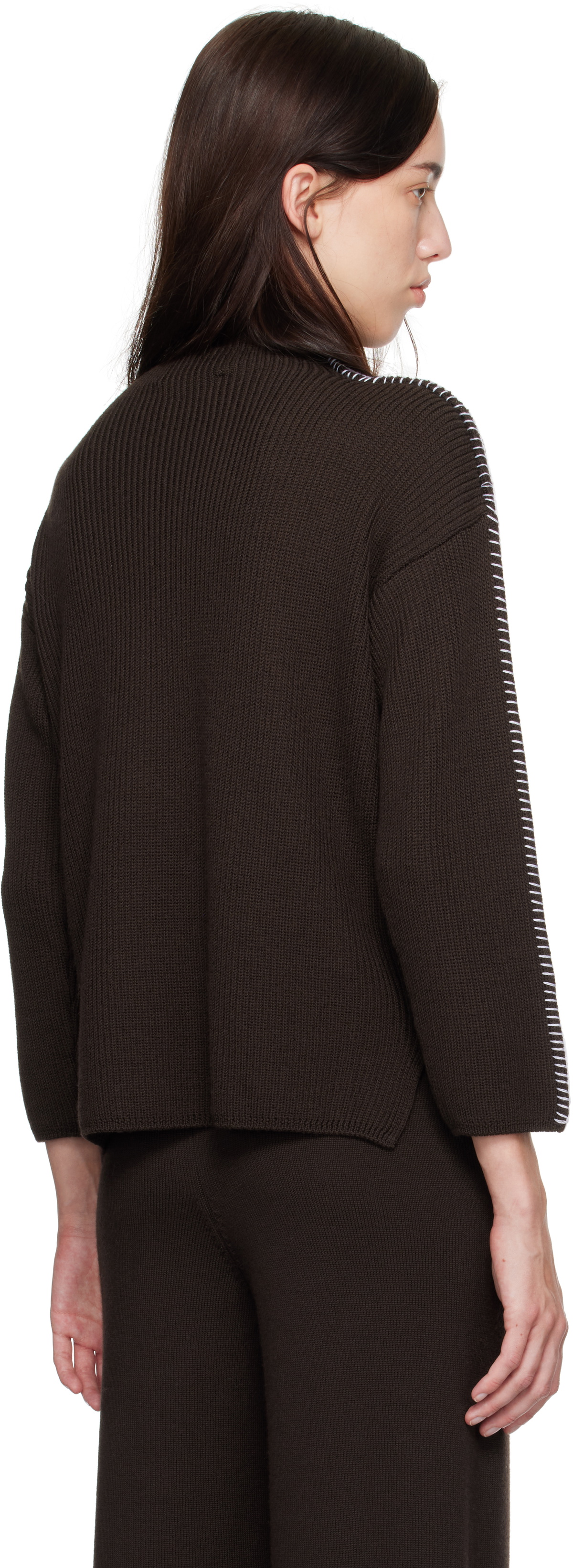 Max Mara Leisure Brown Fanfara Turtleneck