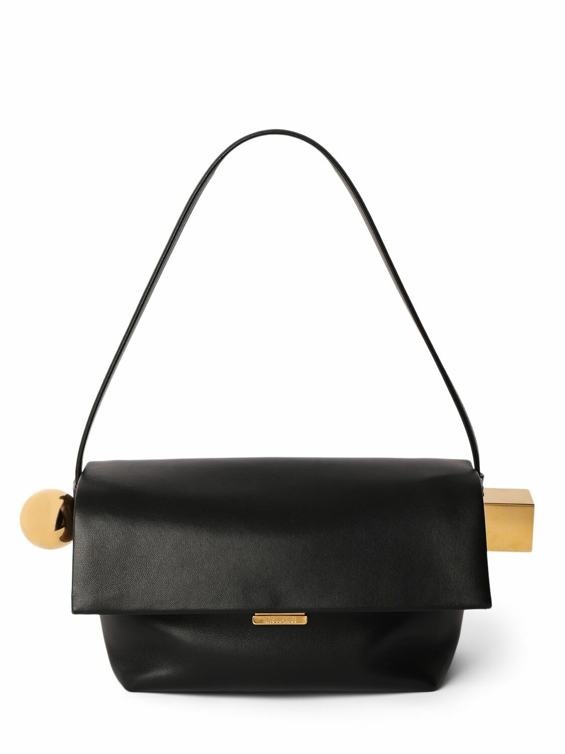 【送料関税込】JACQUEMUS ラウンド クラッチバッグ ブラック 22901999_52992718_600.jpg