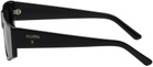 Filippa K Black Angled Sunglasses