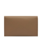 DIGAWEL Men's Leather Card Case in Grey