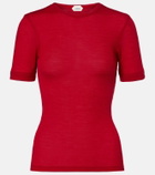 Versace Medusa virgin wool T-shirt