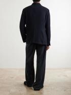 Massimo Alba - Brando Cashmere Coat - Blue