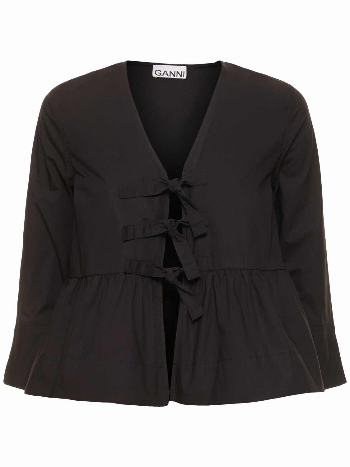 string tie shirt