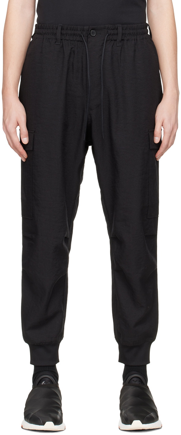 パンツ Y-3 M CLASSIC SPORT UNIFORM CARGO PANTS Y-3 Black Classic Sport Uniform Cargo Pants Y-3