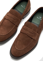 Paul Smith Pierce Suede Loafers Brown