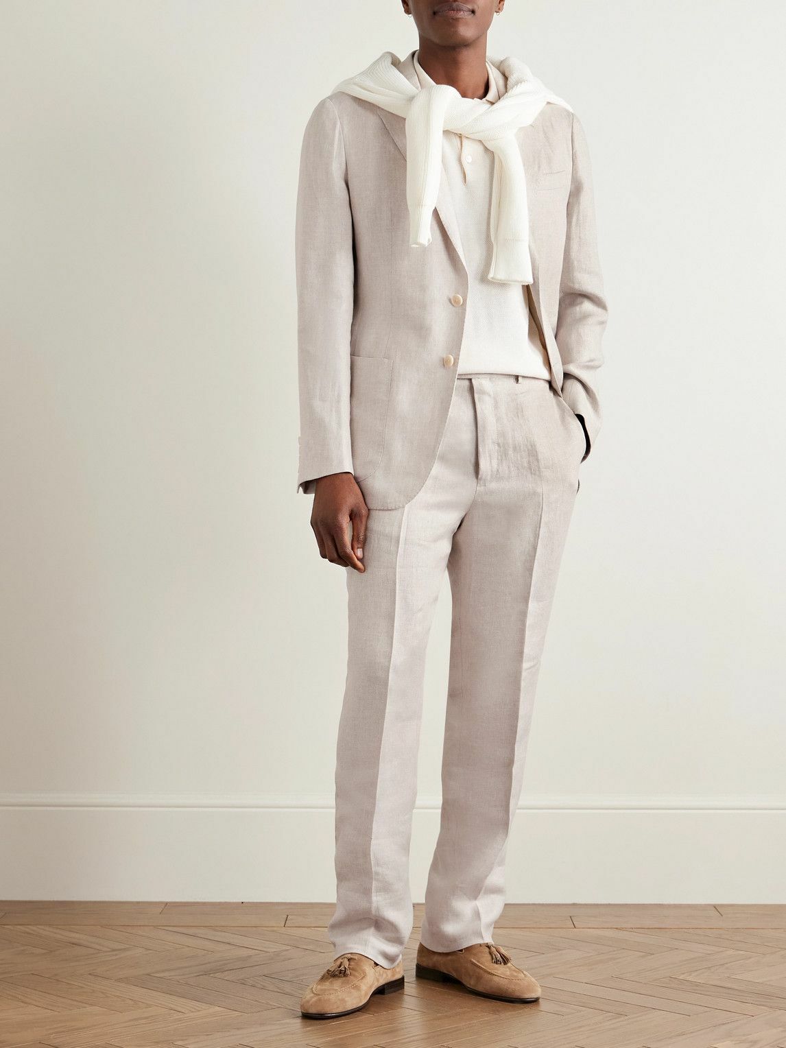Kingsman - Linen-Twill Suit Jacket - Neutrals