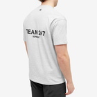 Represent Men's Team 247 Oversized T-Shirt in Ash Grey