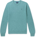 Polo Ralph Lauren - Slim-Fit Mélange Cashmere Sweater - Blue
