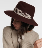 Maison Michel Virginie wool felt fedora