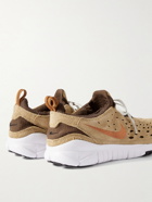 Nike - Free Run Trail Suede and Mesh Sneakers - Brown