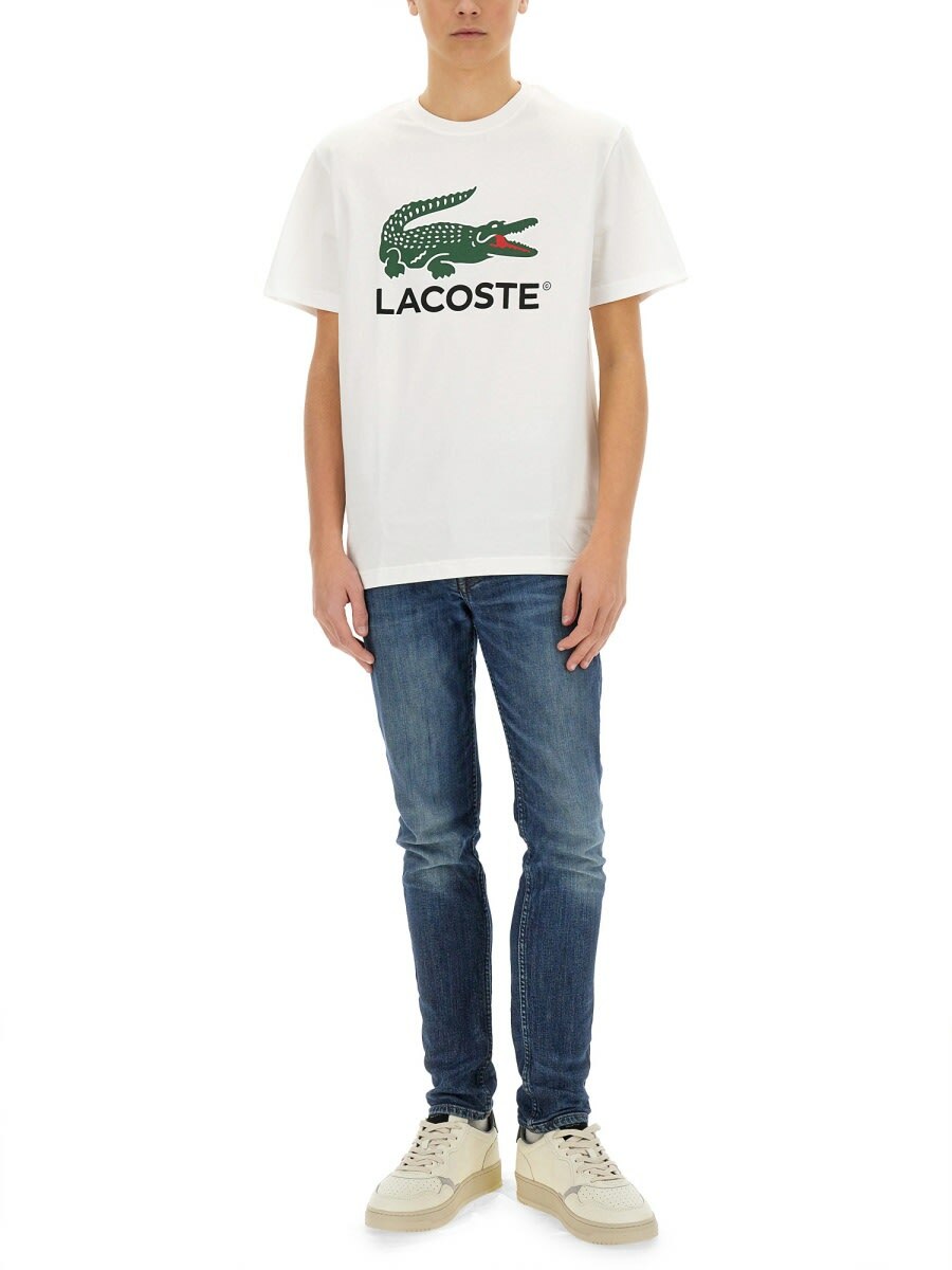 Lacoste Cotton T-shirt With Print Lacoste