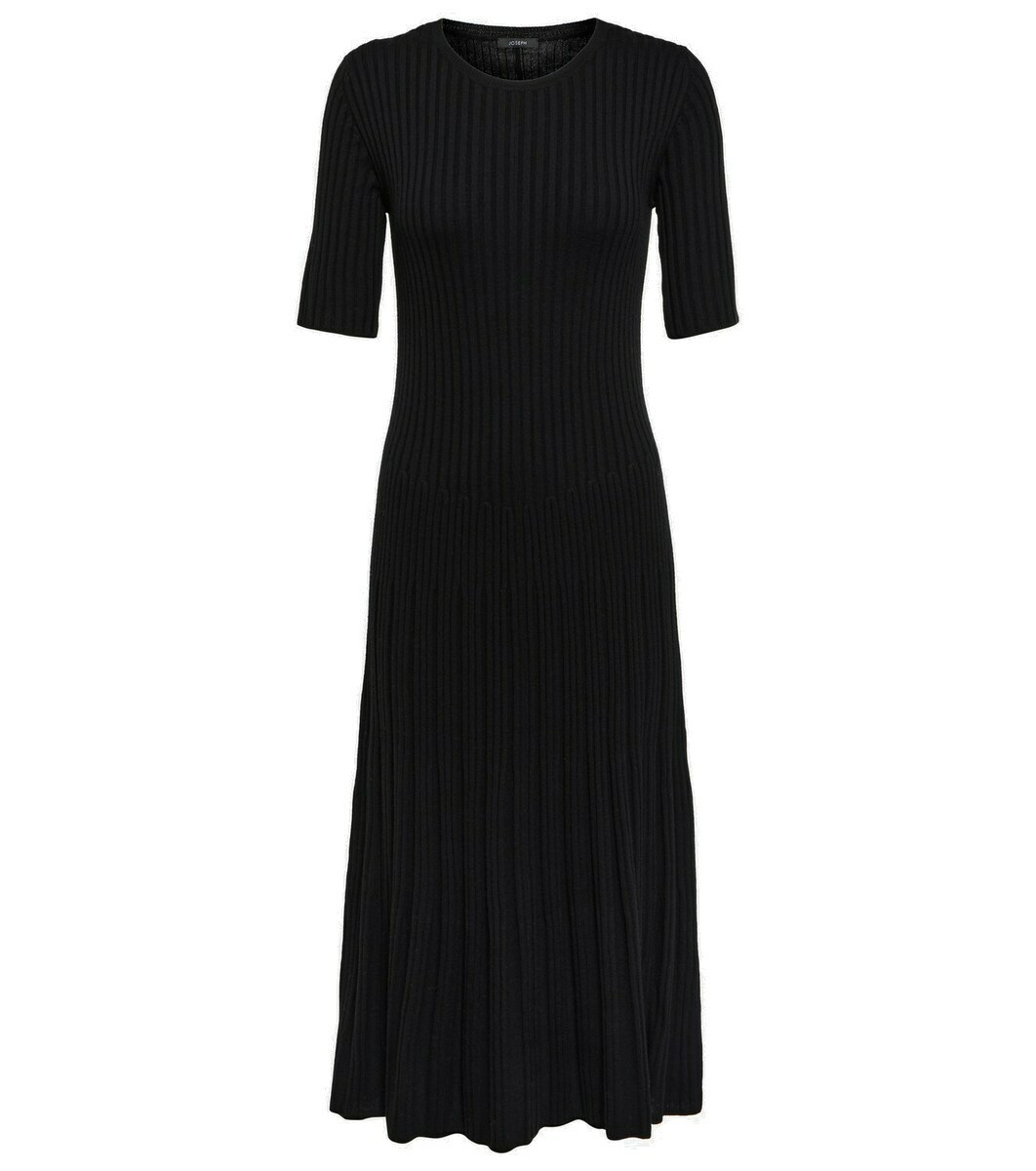 ワンピース JOSEPH Ribbed Terry Midi Dress Joseph Ribbed-knit wool midi dress Joseph