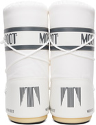 Moon Boot White Icon Nylon Boots