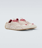 Bottega Veneta Orbit suede-trimmed sneakers