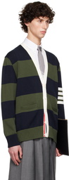 Thom Browne Multicolor 4-Bar Cardigan