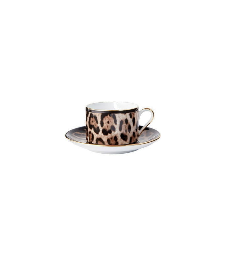 Photo: Dolce&Gabbana Casa - Leopardo tea cup and saucer set