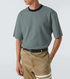 Thom Browne Striped oversized cotton T-shirt