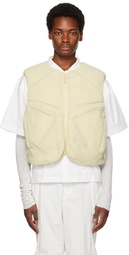 Entire Studios Off-White Fluffy Vest