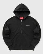 032c ROUTINE ZIP HOODIE Black Mens Hoodies/Zipper