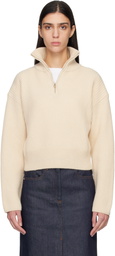 A.P.C. Off-White Wide-Rib Sweater