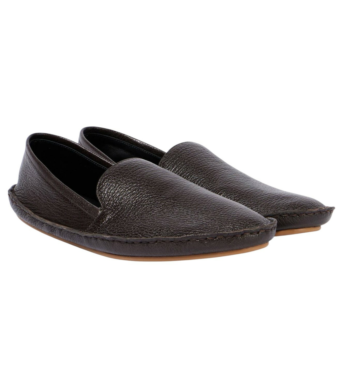 The Row Canal leather loafers The Row The Row Canal leather loafers The Row