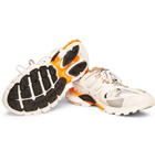 Balenciaga - Track Mesh and Leather Sneakers - Men - White
