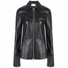 Sportmax Women's Gel Leather Jacket in Black