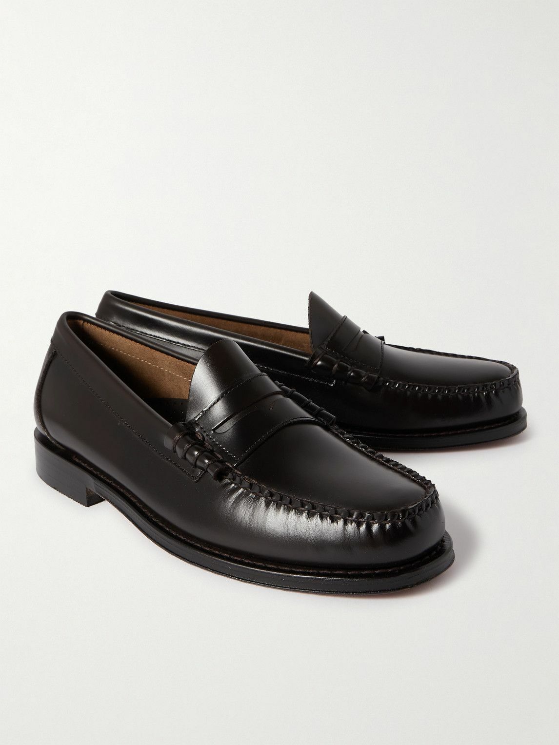 G.H. BASS Men's Mocassino Weejun Heritage Larson Brown main image 0