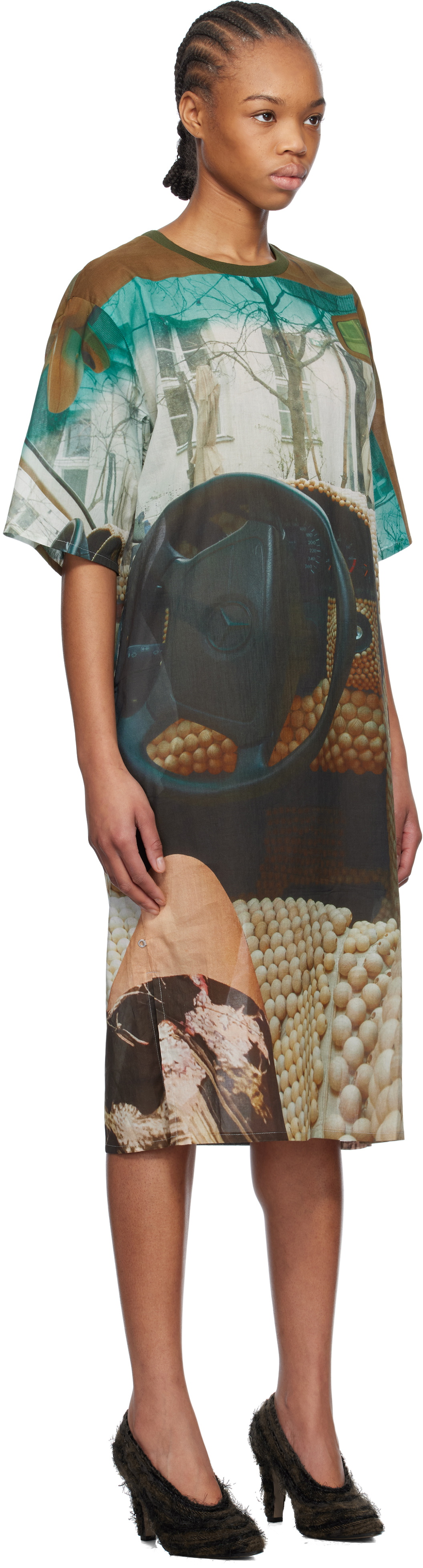 Bless Multicolor Nº77 Holidaydress Saunarider Minidress