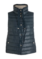 Herno Ultralite Reversible Quilted Shell Gilet Navy