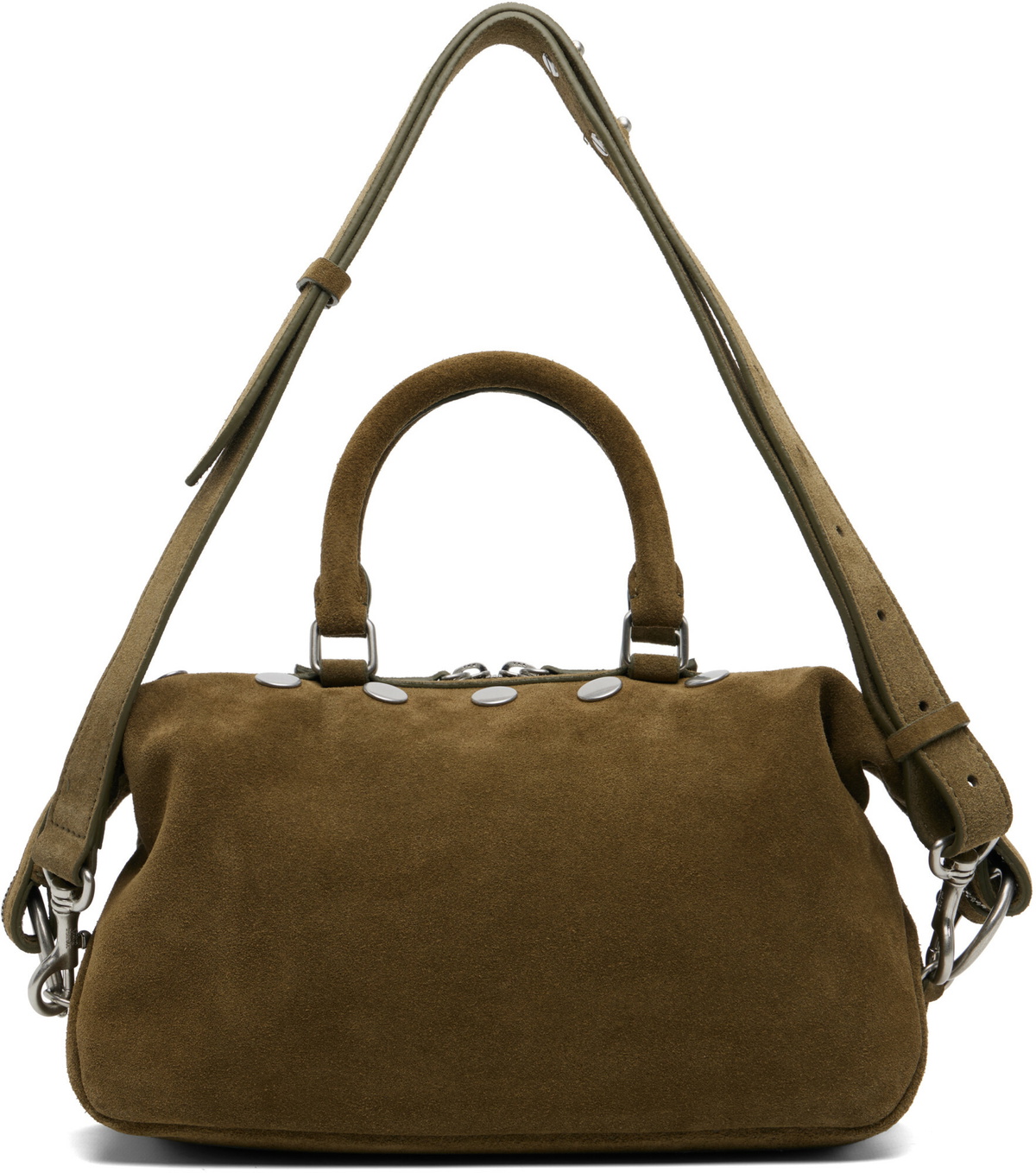 MARGESHERWOOD Khaki Dumpling Stud Mini Bag