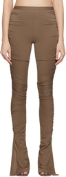 Rick Owens Lilies Tan Porterville Svita Leggings