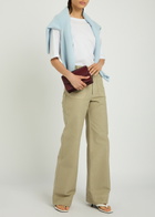 Victoria Beckham Alina Wide-leg Jeans Grey
