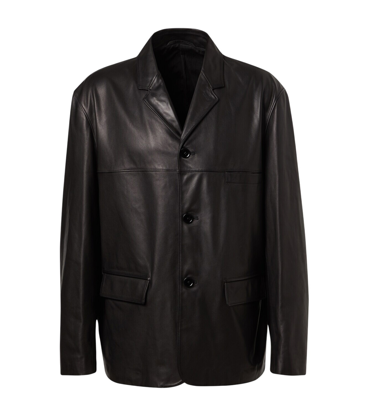 Lemaire Shearling-lined leather jacket Lemaire