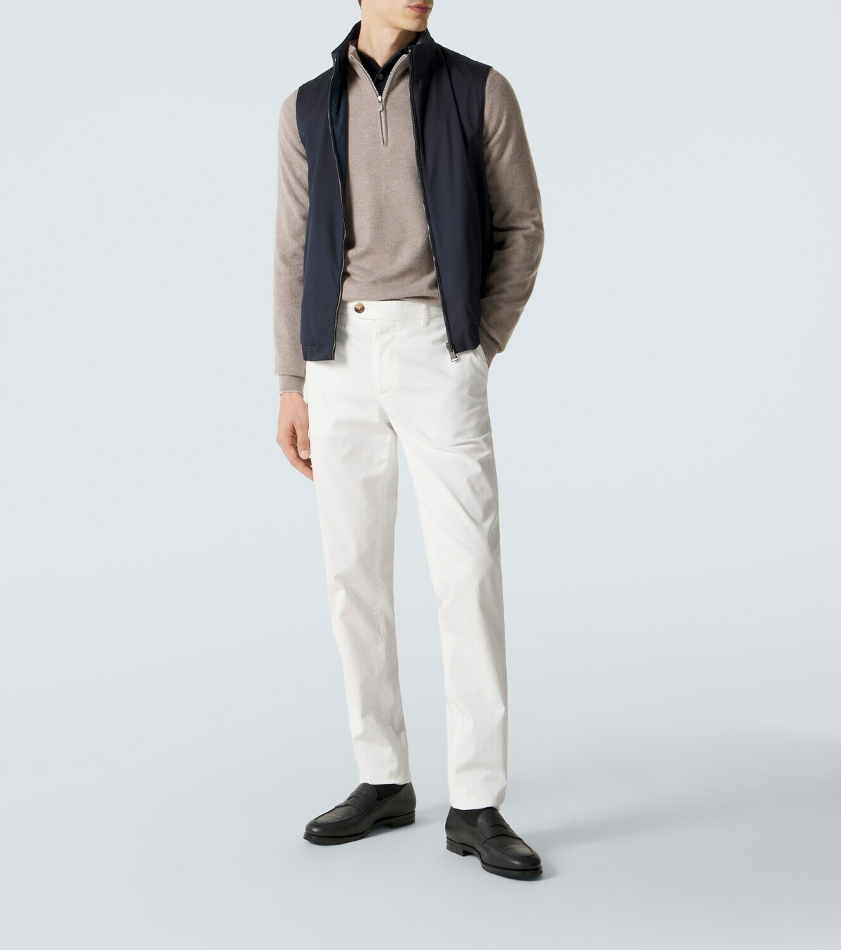Canali Reversible vest