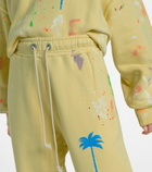 Palm Angels - Printed cotton jersey sweatpants