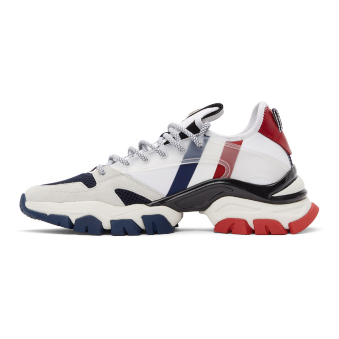 Moncler White Trevor Sneakers Moncler