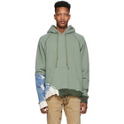 Greg Lauren Green Fragment Hoodie