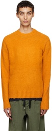 ASPESI Orange Brushed Sweater